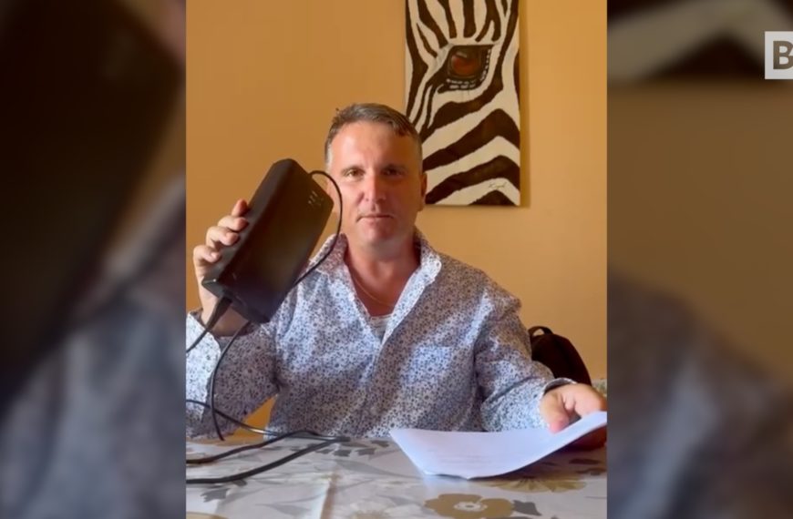 Follonica (Grosseto), Elektrorollstuhl aus einem… gestohlen