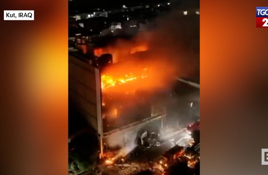 Irak, Brand in einem Einkaufszentrum: 50 Menschen…