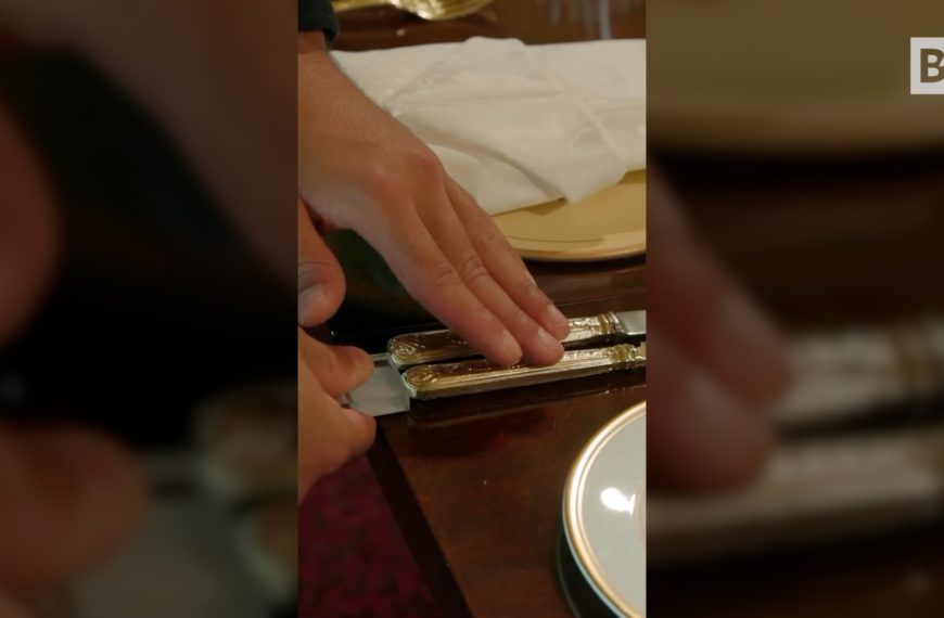 So decken Sie den Tisch für ein Abendessen …