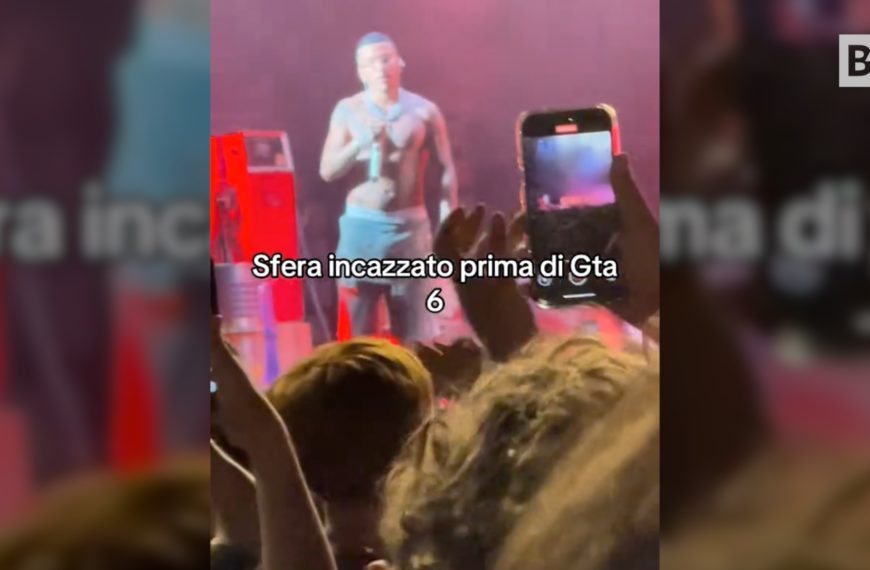 Une bagarre éclate lors du concert de Sfera Ebbasta, l'explosion...