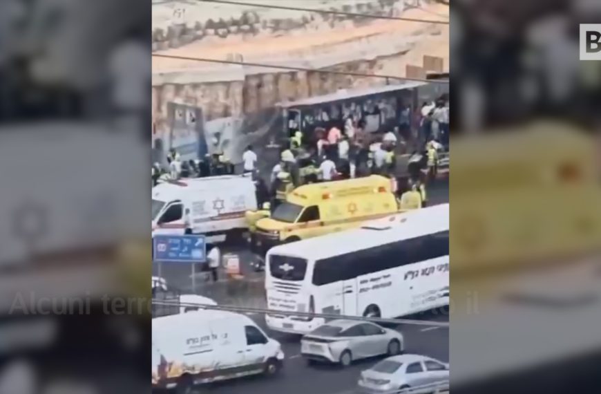 Busangriff in Jerusalem: Bilder…