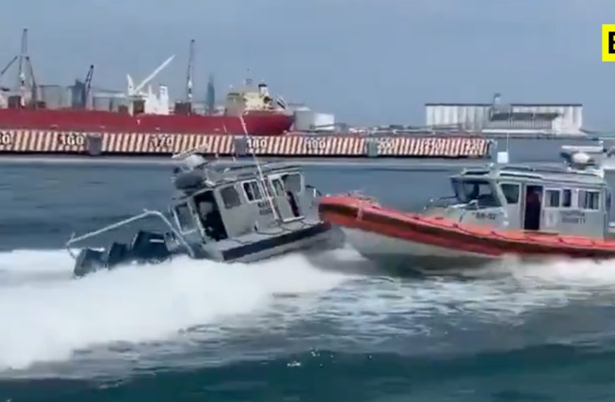 México, dos buques de la Armada chocan durante…