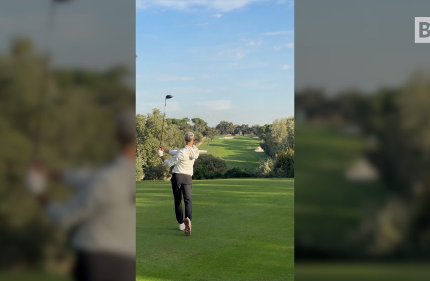 El swing de Carlos Alcaraz: el número uno también…