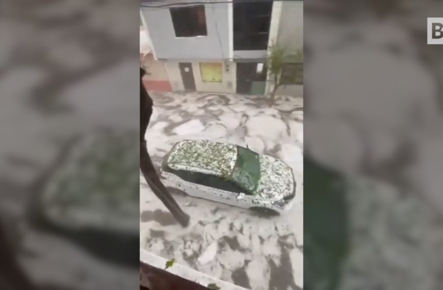 Bolivia, tormenta de hielo golpea Tarija: carreteras sumergidas…