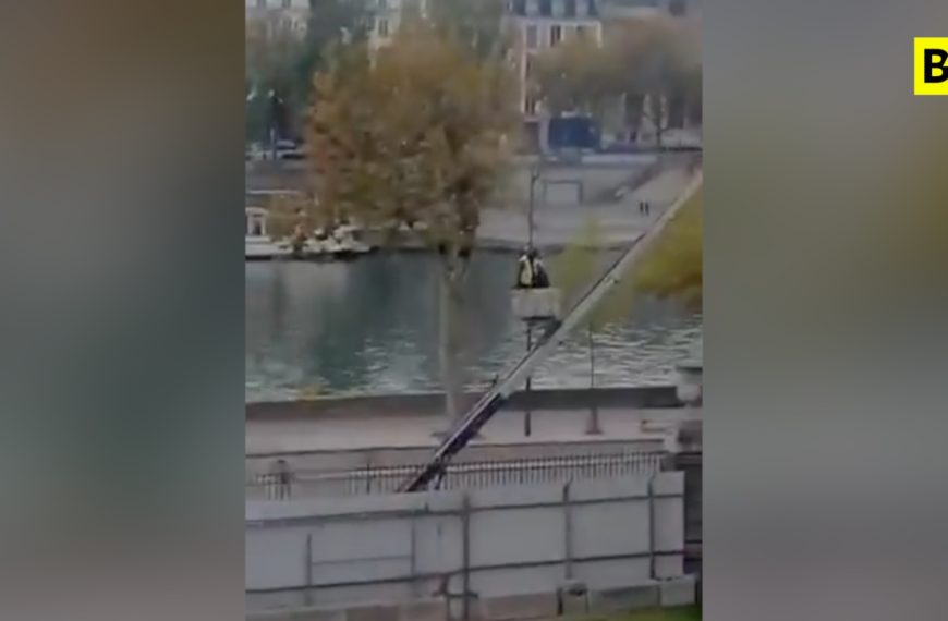 Robo en el Louvre: Vídeo de los ladrones que…