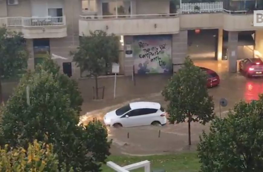 Spagna, nubifragio in Catalogna: allagamenti e disagi da…