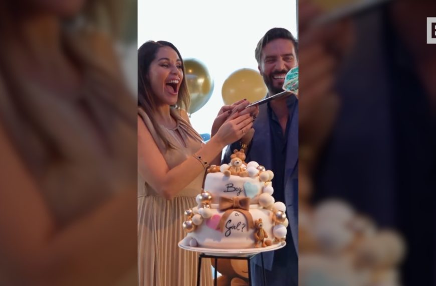 Delia Durans und Alex' Gender-Reveal-Party…