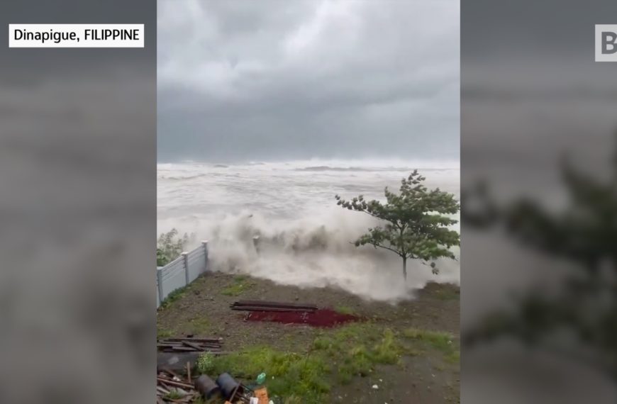 Onde fino a tre metri e venti a…