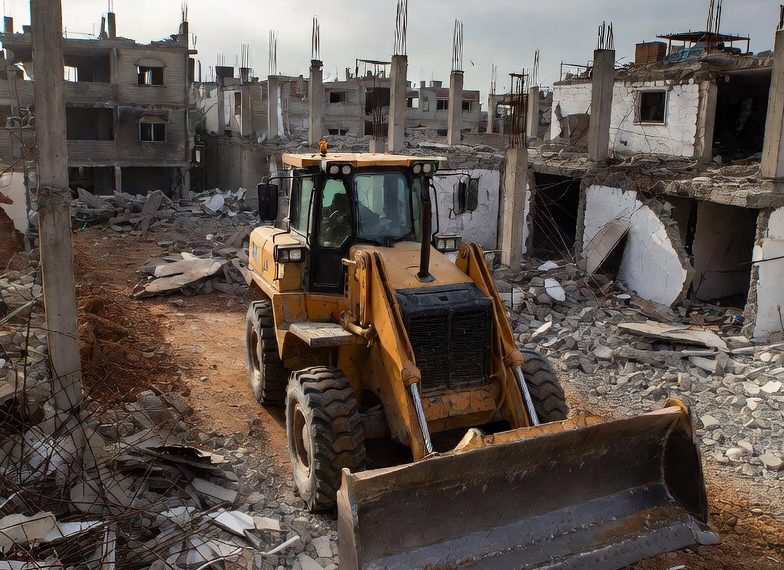Gaza, inchiesta Cnn: civili sepolti in fosse scavate con bulldozer