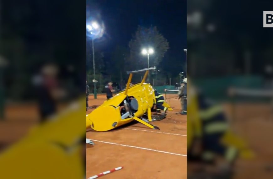 Buenos Aires, elicottero precipita su un campo da…