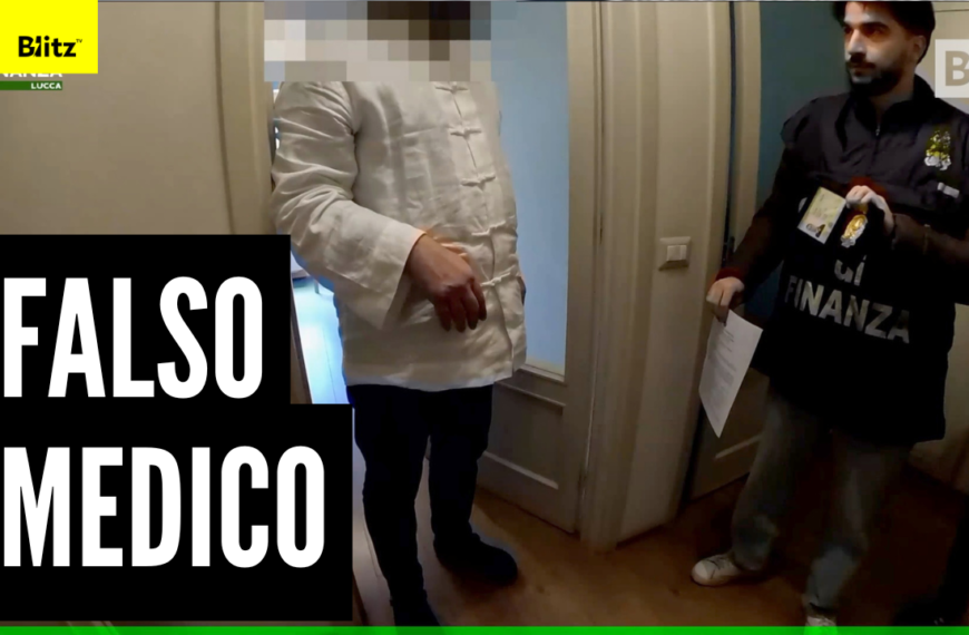 Lucca, nello studio medico abusivo irrompe la guardia…