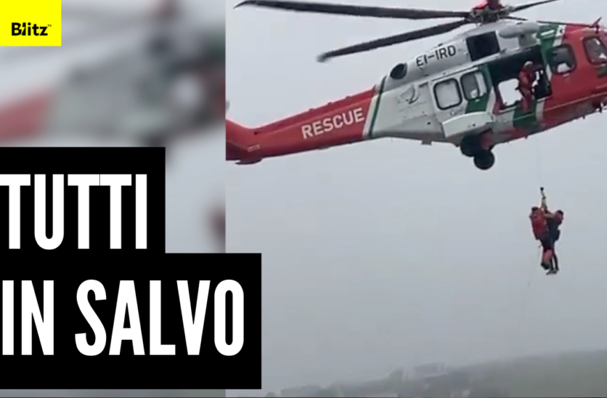 Irlanda, peschereccio incagliato: l’operazione di salvataggio mozzafiato