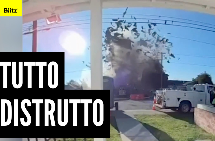 Kalifornien, plötzlicher Knall: Haus in einem Augenblick zerstört