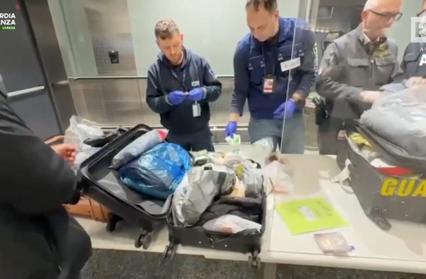 Varese, all’aeroporto di Malpensa sequestrati oltre 18mila farmaci…