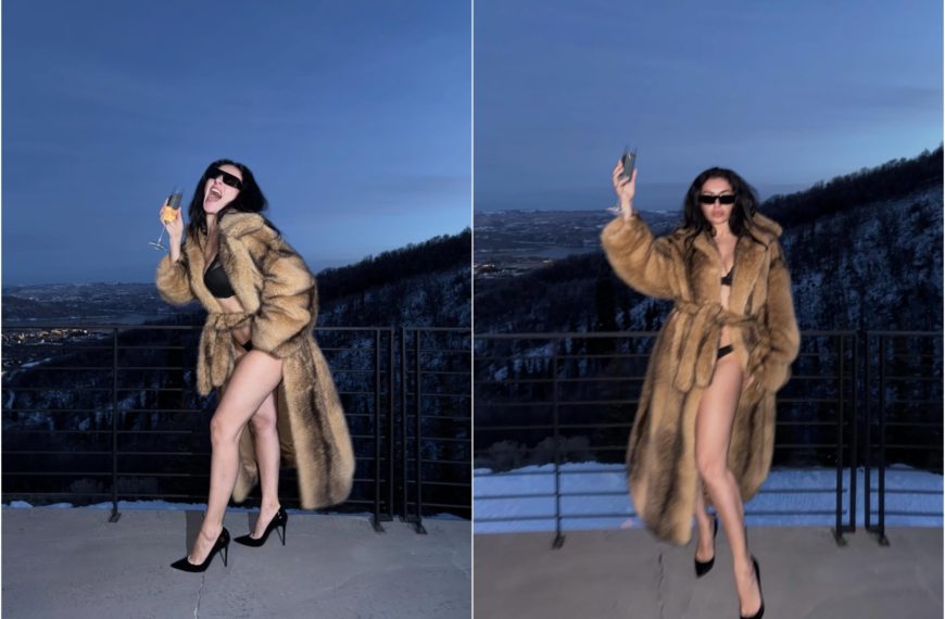 Charli XCX sfida il gelo al…