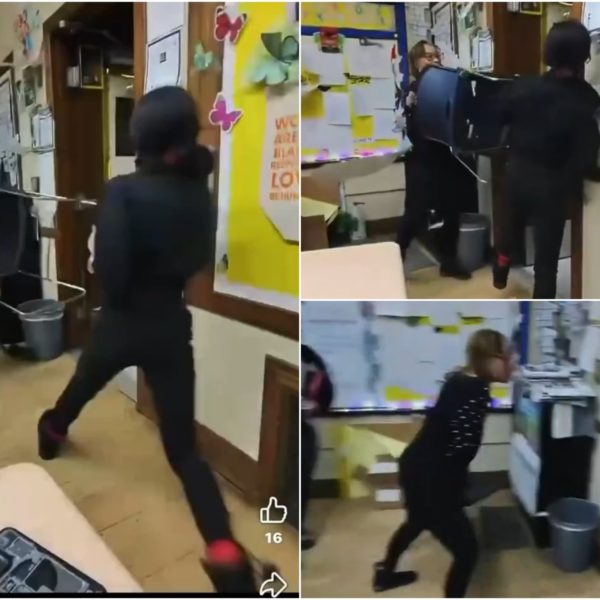 Estudiante intenta apuñalar a compañero y profesor...