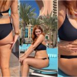 Ashley James contro SkinnyTok: il video in bikini e il messaggio alle madri