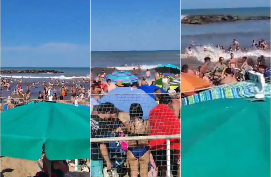 Un tsunami golpea una playa en Argentina, matando a una persona y hiriendo a decenas.