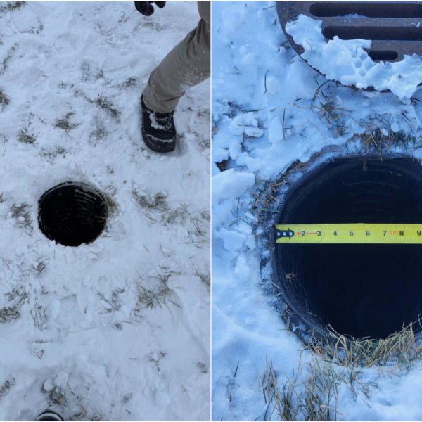 Niño atrapado en una tubería de 11 pulgadas,…