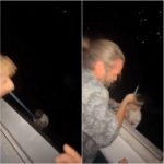 Padre ubriaco appende il figlio fuori dalla finestra: video shock